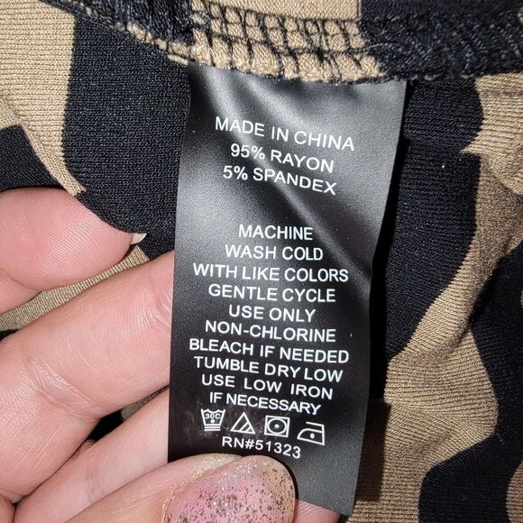 Vince Camuto striped layered blouse top size XL - Picture 6 of 6